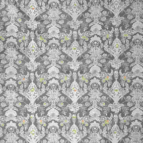 Regency Dark Flora Printed 210TC 100 %Cotton Neutral Bed Sheet with Pillow Case