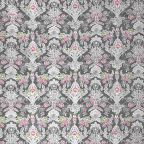 Regency Dark Flora Printed 210TC 100 %Cotton Neutral Bed Sheet with Pillow Case