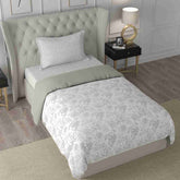 Regency Alicia Summer AC Quilt/Quilted Bed Cover/Comforter Neutral