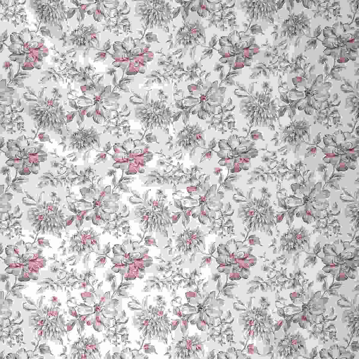 Regency Alicia Printed 210TC 100 %Cotton Pink Bed Sheet