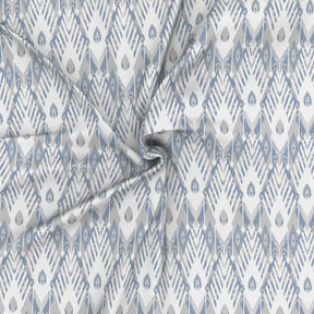 Regency Navajo Printed 144TC 100 %Cotton Blue Bed Sheet