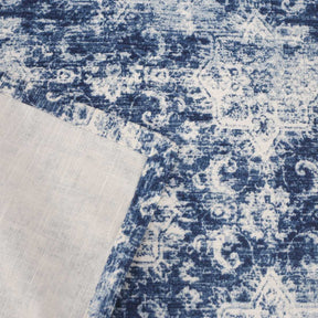 Rustic Clash Hyper Graphic Blue Printed 3 Pc Bed Cover Set