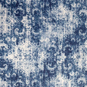 Rustic Clash Hyper Graphic Blue Printed 3 Pc Bed Cover Set