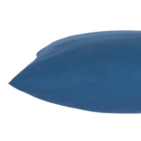 Slumber Solid 2PC Pillow Case Set Saxsony Blue