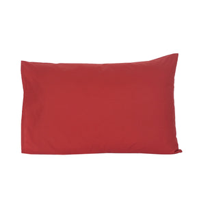 Slumber Solid 2PC Pillow Case Set Cinnabar