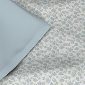 Hermosa Exotic Bouquet Cordelia Blue Quilt