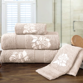 Florent Ultra-Soft And Highly Absorbant Linen 5Pc Bath Set