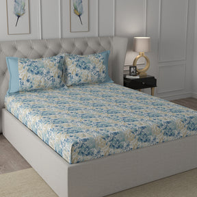 Backyard Patio Meridian Bed Bath Set Blue
