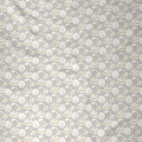Backyard Patio Albrecht Printed 100%Cotton Yellow Bed Sheet with Pillow Covers
