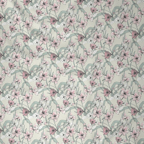 Backyard Patio Valencia Printed 100%Cotton Red Bed Sheet with Pillow Covers