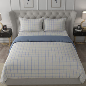 Backyard Patio Adrian Summer AC Quilt/Quilted Bed Cover/Comforter Blue