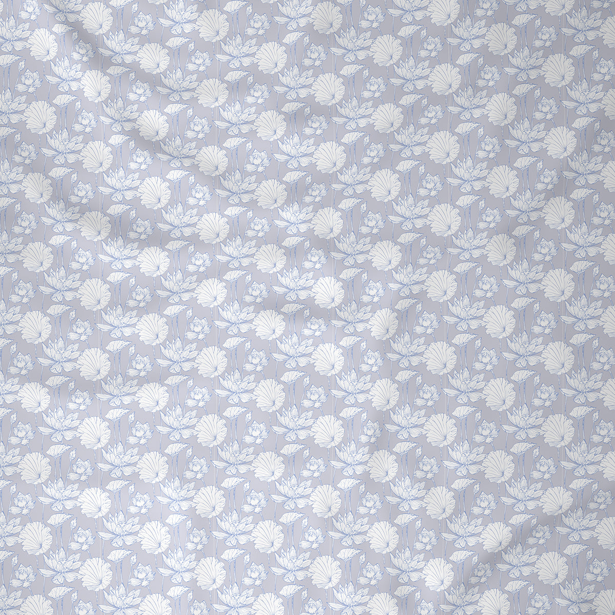 Backyard Patio Albrecht Summer AC Quilt/Quilted Bed Cover/Comforter Blue