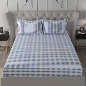 Backyard Patio Nova Printed Bed Sheet With Pillow Case
