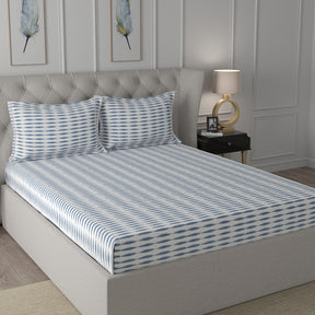 Backyard Patio Nova Printed Bed Sheet With Pillow Case
