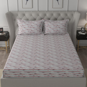 Backyard Patio Astra Printed Bed Sheet with Pillow Case