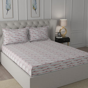 Backyard Patio Astra Printed Bed Sheet with Pillow Case
