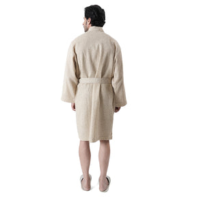 Luxe Boutique Eileen Milange 1Pc Knee Length Robe/ Gown / Bath Robe In Box Packaging