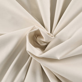 Eden Crisp & Light Weight 100% Cotton Solid Beige Bed Sheet with Pillow Case