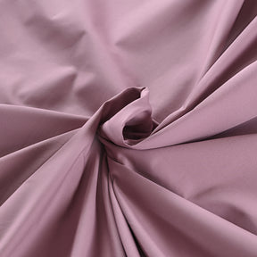 Eden Crisp & Light Weight 100% Cotton Solid Purple Bed Sheet with Pillow Case