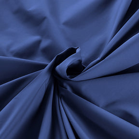 Eden Crisp & Light Weight 100% Cotton Solid Blue Bed Sheet