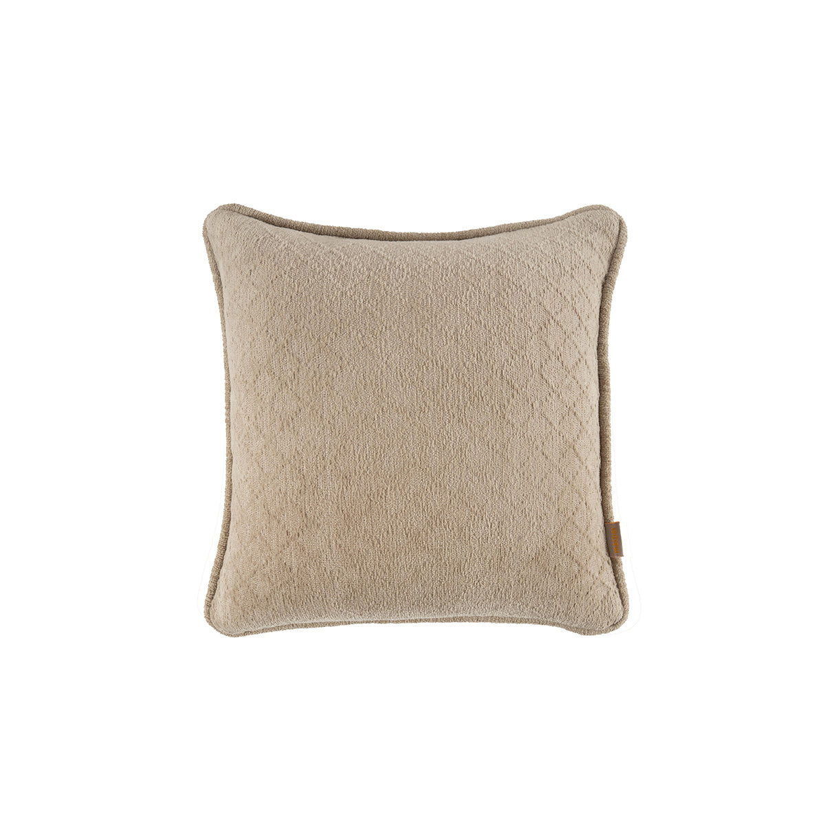 Blaize 100% Cotton Solid Weave Grey Cushion Cover