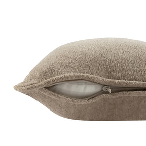 Blaize 100% Cotton Solid Weave Grey Cushion Cover