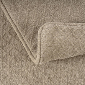 Blaize 100% Cotton Solid Weave Grey Cushion Cover