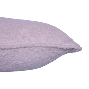 Blaize 100% Cotton Solid Weave Purple Cushion Cover