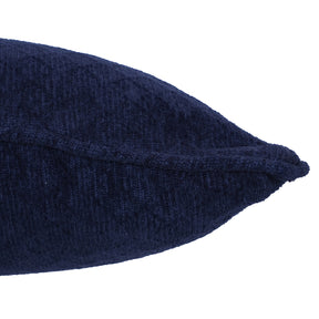 Blaize 100% Cotton Solid Weave Blue Cushion Cover