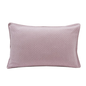 Blaize 100% Cotton Solid Weave Purple Pillow Sham Set