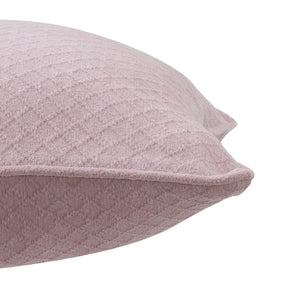 Blaize 100% Cotton Solid Weave Purple Pillow Sham Set