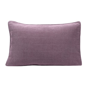 Caroline Woven Herringbone Pattern Beige 2PC Pillow Sham Set