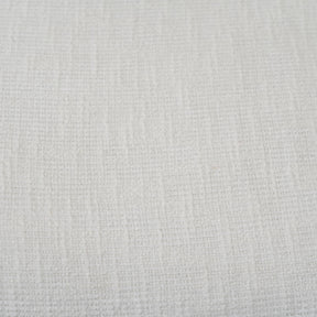 Tranquil Essence Burb Slub Viscose Blend Soft Weaved Off White 8 PC Bed Cover Set