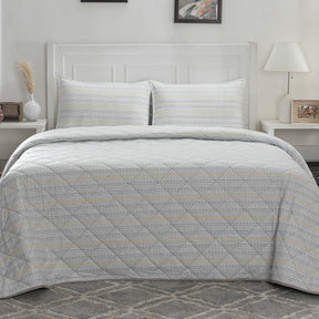 Optimist Bloom Atlair 110 GSM Summer AC Quilt/Quilted Bed Cover/Comforter