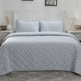 Optimist Bloom Esther 110 GSM Summer AC Quilt/Quilted Bed Cover/Comforter