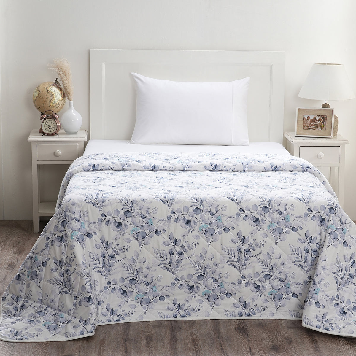 Optimist Bloom 115 GSM Leilani Summer AC Quilt/Quilted Bed Cover/Comforter