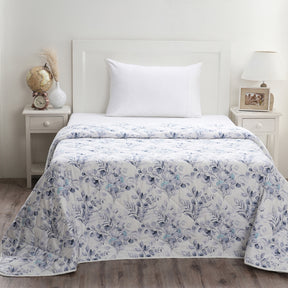 Optimist Bloom 115 GSM Leilani Summer AC Quilt/Quilted Bed Cover/Comforter