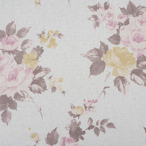 Optimist Bloom 300 TC Clarice 100% Cotton Printed Bed Sheet with Pillow Case