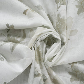 Optimist Bloom 300 TC Everly 100% Cotton Printed Fitted Sheet With Pillow Cover
