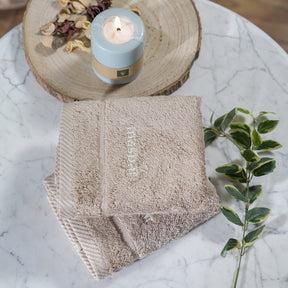 Amor Extra Luxury & Softness Anti Lint Treatment Natural/Beige Bamboo Towel