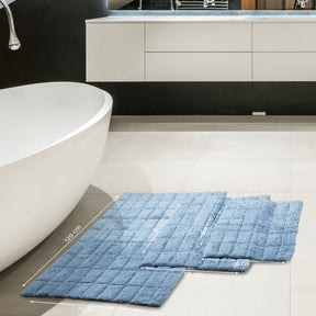 Slab Comose Tufted 100% Cotton 1PC Bath Mat