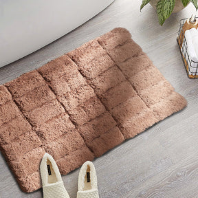 Slab Comose Tufted 100% Cotton 1PC Bath Mat