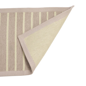 Majestic Stripe Woven 100% Cotton 1PC Doormat