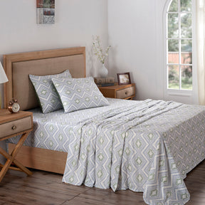 Royal Botanic Demon Dash 200 TC Cotton 6PC Bed Bath Set