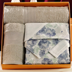 Royal Botanic Floret 200TC Cotton 6PC Bed Bath Set
