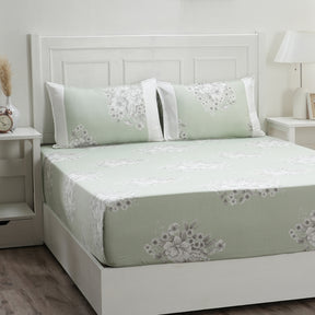 Royal Botanic Bloom Flora 200 TC Cotton 6PC Bed Bath Set