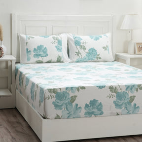 Royal Botanic Floral Garden 200TC Cotton 6PC Bed Bath Set