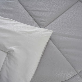 Hermosa Glister Pebble Ash 250GSM Reversible Winter Quilt