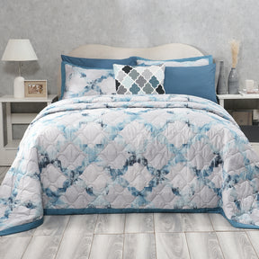 Enchanted Harmony Ogee Flent Quilted/Quilt