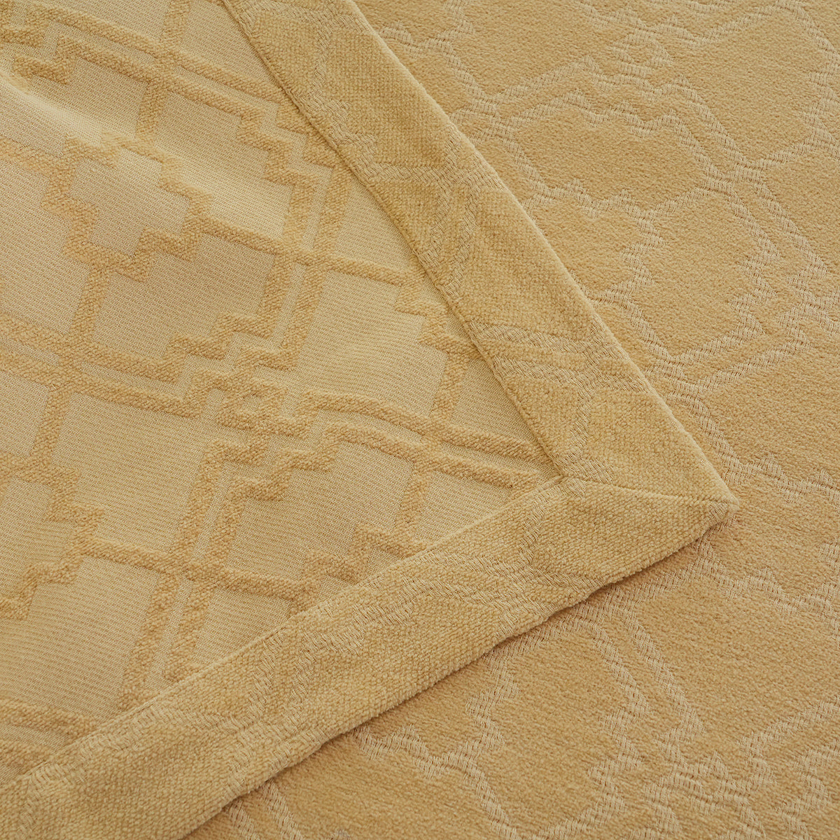 Utopian Regan Geometric Frills 100% Cotton Soft 8PC Bed Cover Set